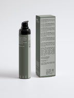 Back view of the oil-free zinc gel moisturizer by Greens for People.