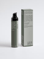 Back view of the hydrating Greens for People men's moisturizer with Hyaluronic Acid.