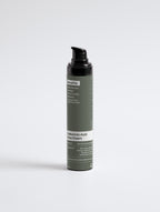 Side angle shot of the daily face cream for men by Greens for People.