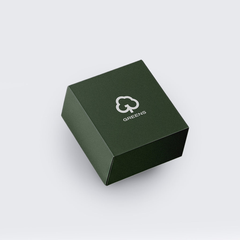 The Greens for People Core Routine set featuring Cleansing Foam, Hyaluronic Acid Gel, Oil-free Zinc Gel, and 3-in-1 Eye Cream.