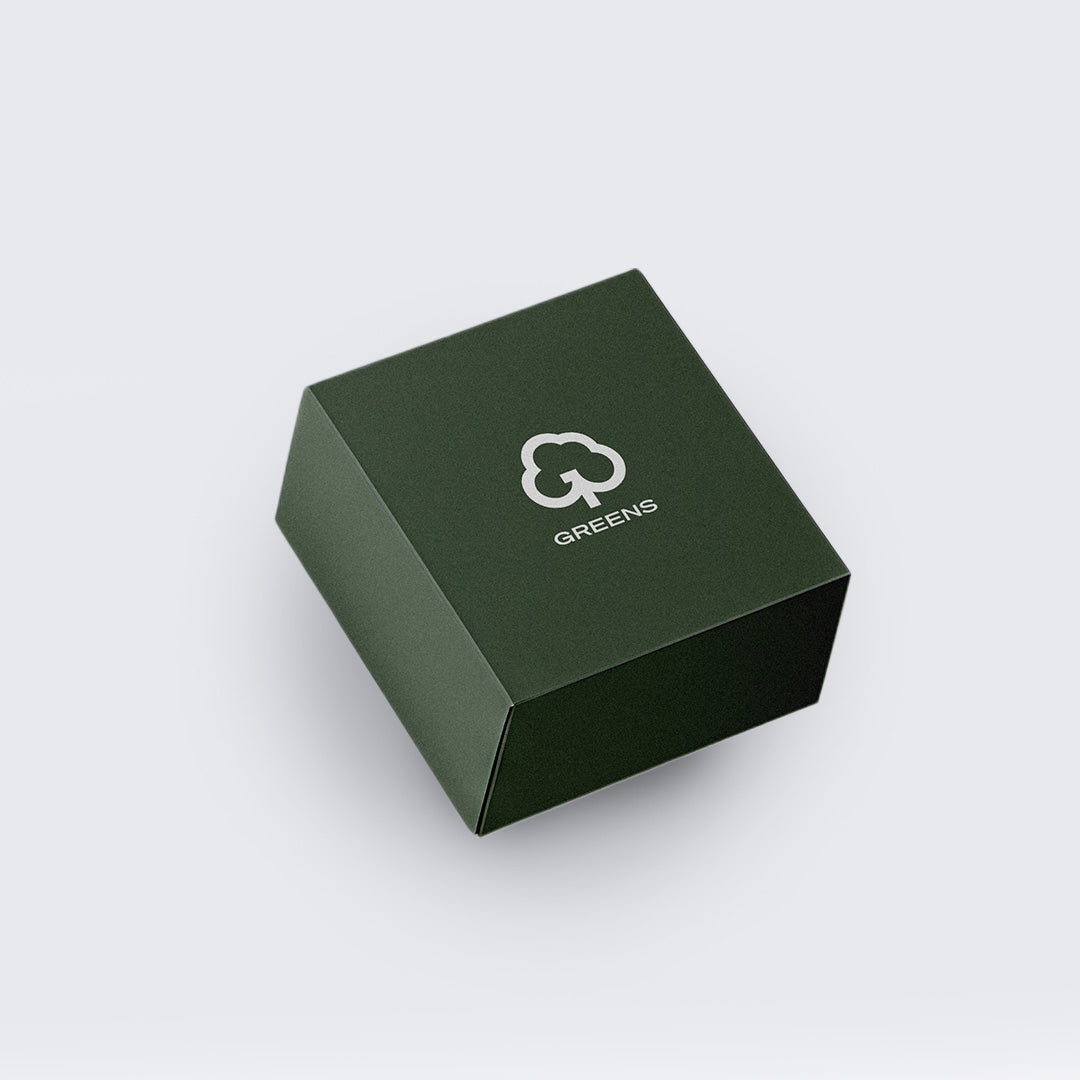 The Greens for People Core Routine set featuring Cleansing Foam, Hyaluronic Acid Gel, Oil-free Zinc Gel, and 3-in-1 Eye Cream.