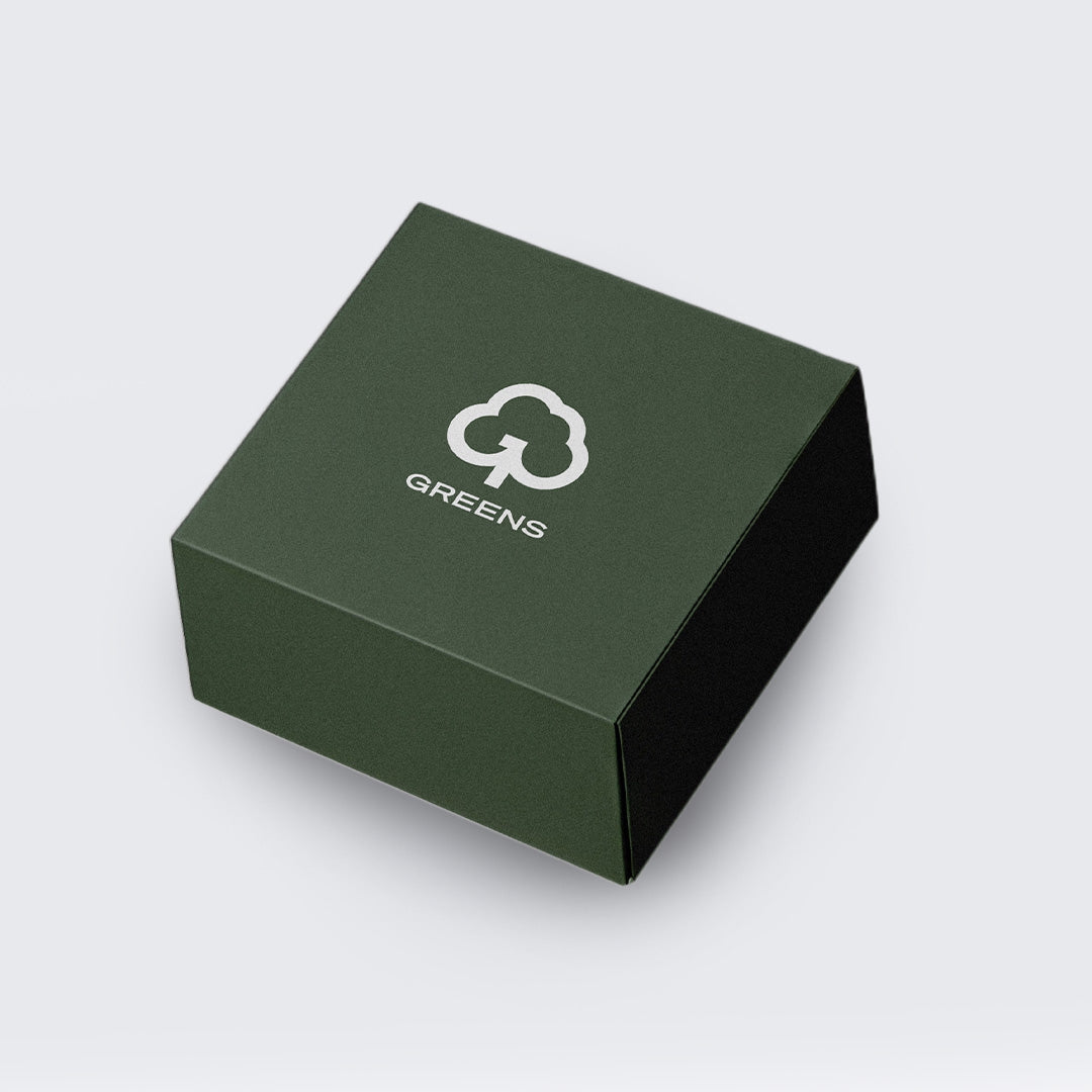 The Greens for People Pro Set featuring Cleansing Foam, Hyaluronic Acid Gel, Oil-Free Zinc Gel, Niacinamide Face Gel, and 3-in-1 Eye Cream.